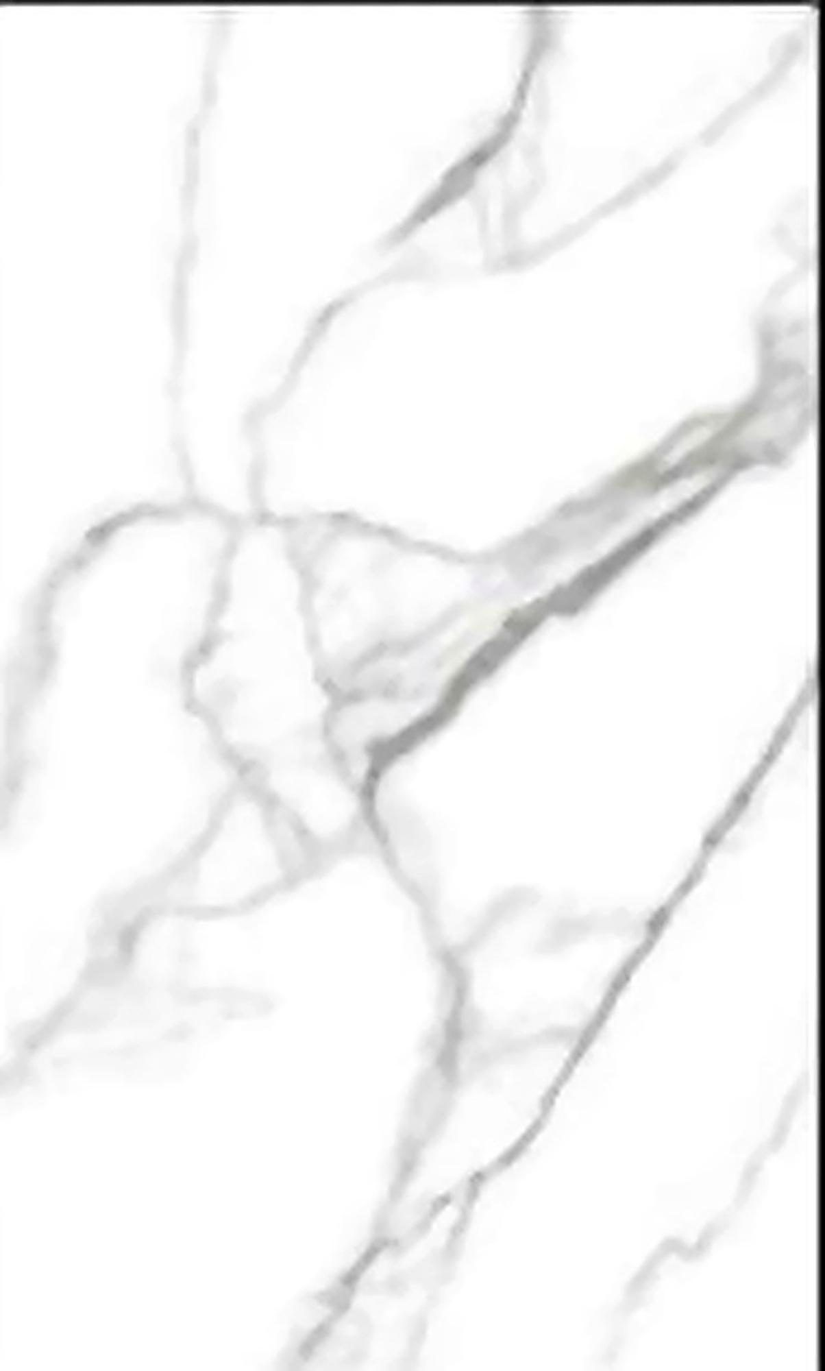 Virony Ceramic Floor Tile White Super Polished , 600x900 mm of pcs